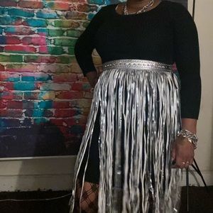 Fringe skirt